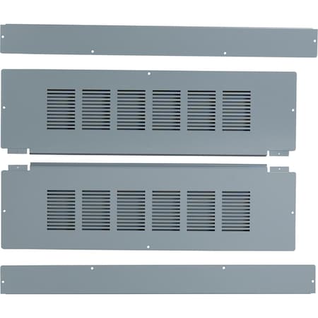 Square D Trim front, I-Line Panelboard, HCP, surface mount, 4 pcs, 42in W x 68in H HCW68TS