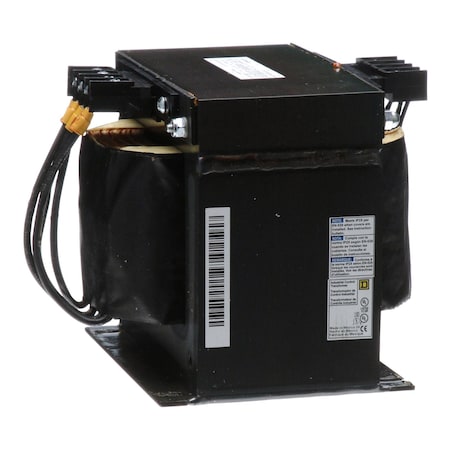 Square D Control Transformer, 2000 VA UL; 2000 VA CSA; 2000 VA NOM; 1500 VA, Not Rated, 120/240V, 240/480V 9070T2000D31