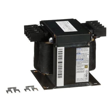 Square D Control Transformer, 500 VA, Not Rated, 115/230V AC, 380/400/415V 9070T500D33