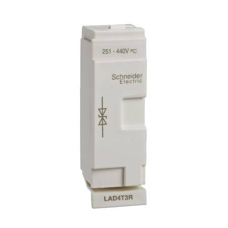 Schneider Electric TeSys Deca - suppressor module - varistor - 50.127 V AC/DC LAD4V3G