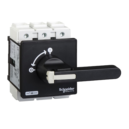 Square D Manual Motor Switch, 175 A, 3 P, Phase, Rotary Handle, TeSys VARIO Series VBF6