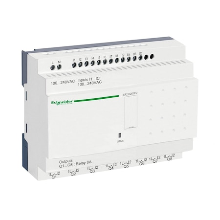 Schneider Electric DIN Rail, Plug-In Relay, 0.6 mA, Screw SR2D201FU