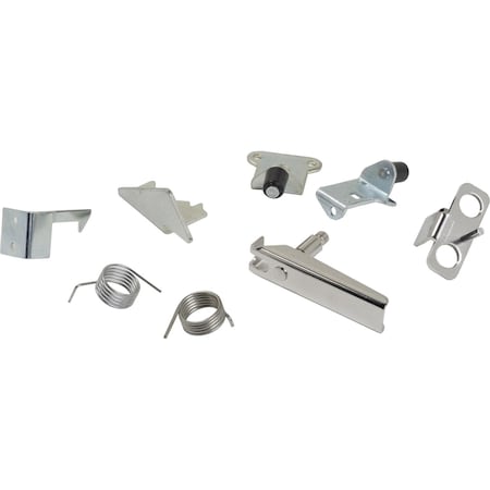 Square D Operating mechanisms, door closing mechanism, two point, roller latch, for NEMA 4 and 12 enclosures, hinge on left 9423M24