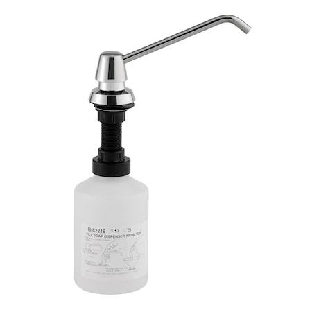 Bobrick Manual Soap Dispenser, Liquid 82216