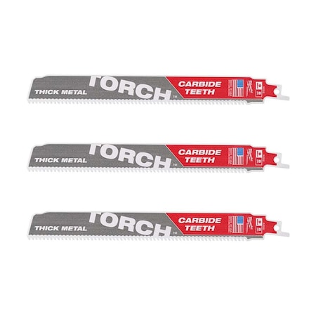 Milwaukee Tool Torch with Carbide Teeth 7T 9L (X3) 48-00-5202,48-00-5202,48-00-5202