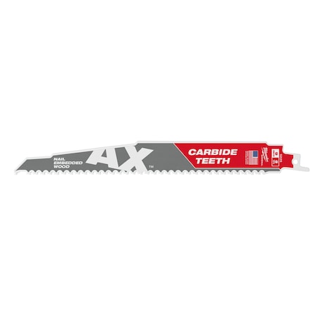 Milwaukee Tool THE AX w/CARBIDE TEETH 5T 9L 1PK 48-00-5226