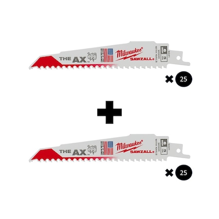 Milwaukee Tool SAWZALL BL 5T 6LG, Total 50 48-00-8021, 48-00-8021