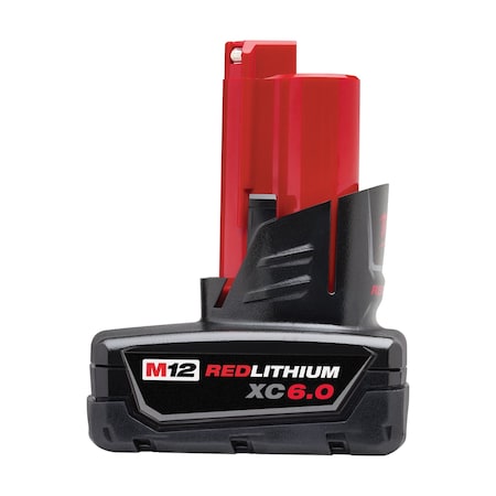 Milwaukee M12 REDLITHIUM XC6.0 Battery 48-11-2460