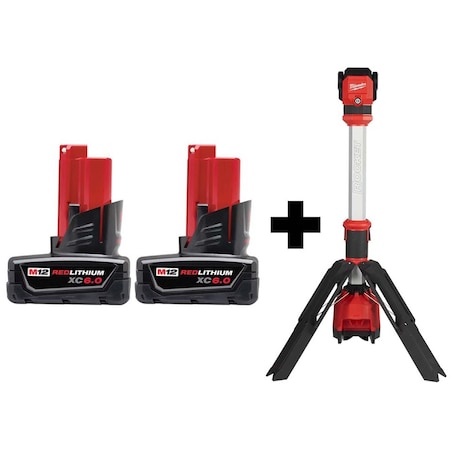Milwaukee Tool M12 Battery, M12 Battery, M12 Tower Light 48-11-2460, 48-11-2460, 2132-20