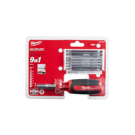 Milwaukee 9-in-1 TORX Drive Multi-bit Driver 48-22-2133