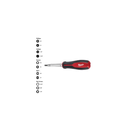 Milwaukee Tool 11in1 Screwdriver ECX 48-22-2760