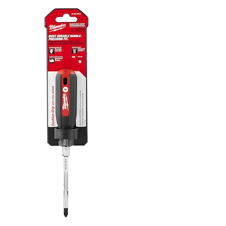Milwaukee Tool #2 Phillips - 4" Cushion Grip Screwdriver 48-22-2812