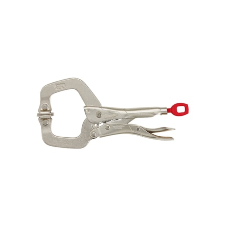 Milwaukee Tool 6" TORQUE LOCK Locking C-Clamp Swivel Jaws 48-22-3522