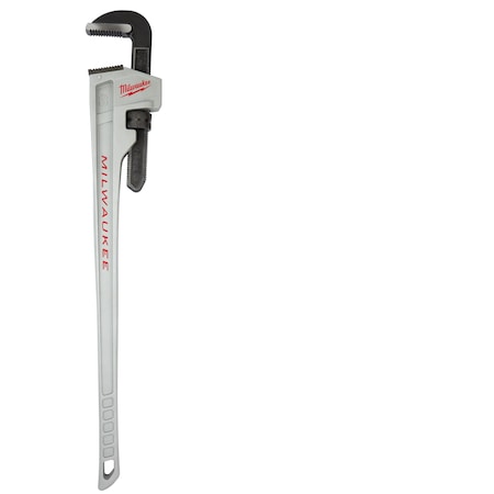 Milwaukee Tool 48 in Aluminum Pipe Wrench, 6 in Jaw Capacity 48-22-7248