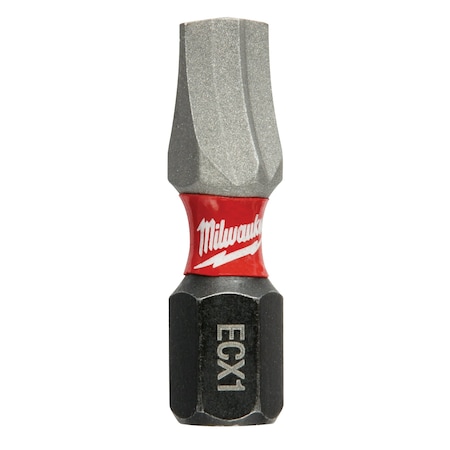 Milwaukee SHOCKWAVE Impact ECX 1 Insert Bits (25PK) 48-32-4141