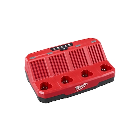 Milwaukee M12 Four Bay Sequential Charger 48-59-1204