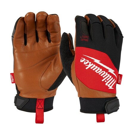 Milwaukee Tool Work Gloves, X-Large, Brown, Black, Red 48-73-0023