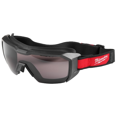 Milwaukee Tool Safety Goggles, Black Lens, Anti-Fog & Anti-Scratch, Direct Vented 48-73-2061