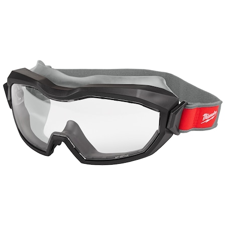 Milwaukee Tool Safety Goggles Goggles, TPV Frame, Clear Lens, Anti-Fog, Scratch-Resistant 48-73-2065