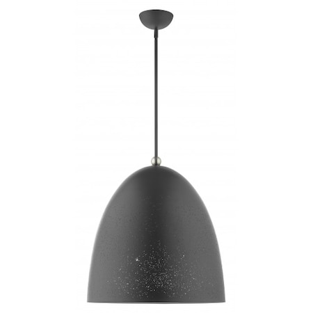 Livex Lighting Scandinavian Gray with Brushed Nickel Ac 49110-76