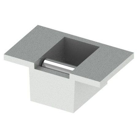 Hager Satin Stainless Steel Strike 491432D 016213