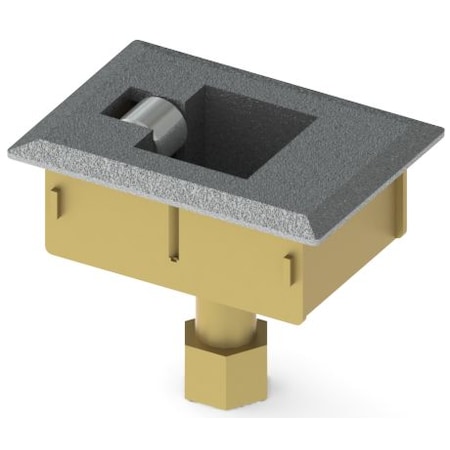 Hager Satin Stainless Steel Strike 492432D 016203