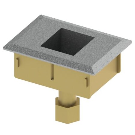 Hager Satin Stainless Steel Strike 4924F32D 016201