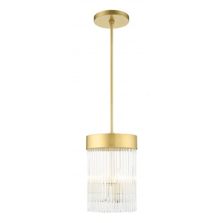Livex Lighting Soft Gold Chandelier, 3 Light 49828-33
