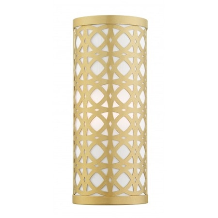 Livex Lighting Soft Gold ADA Single Sconce, 1 Light 49878-33