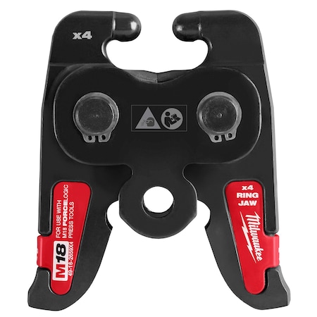 Milwaukee Tool X4 Ring Jaw for M18 FORCE LOGIC Press Tools 49-16-2659X4
