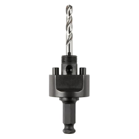 Milwaukee Tool Large Thread Quick Change Arbor, 7/16" Shank 49-56-7240