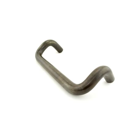 Trimco Offset Pull E Mount DB PC 12" CTC 1-1/4" Diameter 90 Degree 1191E-4J.613