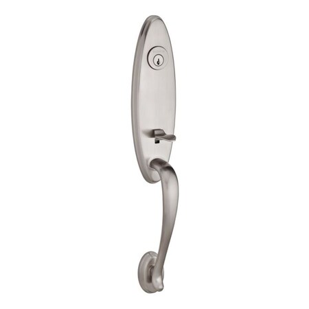 Baldwin Reserve Double Cyl Chesapeake Handleset with LH Federal Lever, Satin Nickel DC.CHEXFED.L.TAR.150