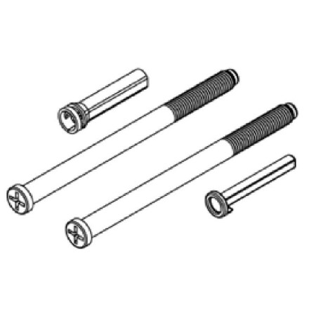 Kwikset P/T and SMT 159 Deadbolt Thick Door Pack 820290-11PS