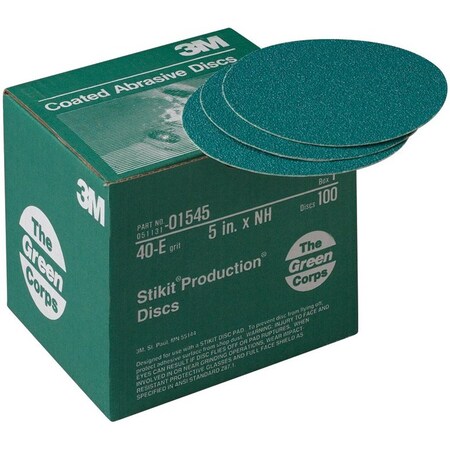 3M Grn CorpsStikitProductionDisc01545, PK500 01545
