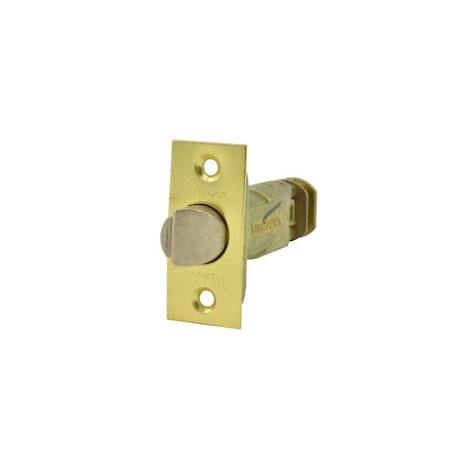 Weslock Dual Option Adjustable Dead Latch Satin Brass 32721X4-SL