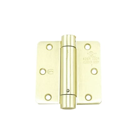 Hager Satin Brass Hinge 12513124.1 037463