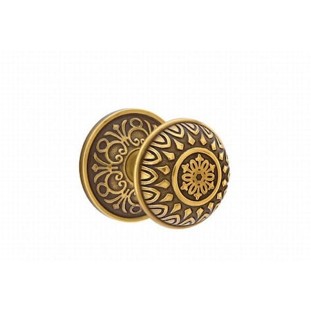 Emtek French Antique Brass Passage 8106LNUS7 8106LNUS7