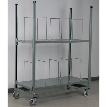 Stackbin Mobile (2Shelf) Carton Rack 4-32WTN-5-18