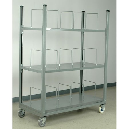 Stackbin Mobile Carton Rack 4-33WTN-5-12