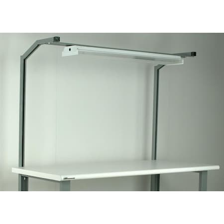 Stackbin Angled OCS W/ Light For 72" Workbench 4-6NCS-WSL