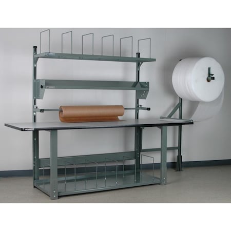 Stackbin Packing Work Bench, 96" W, 1000 lb. 4-8PACK-4T