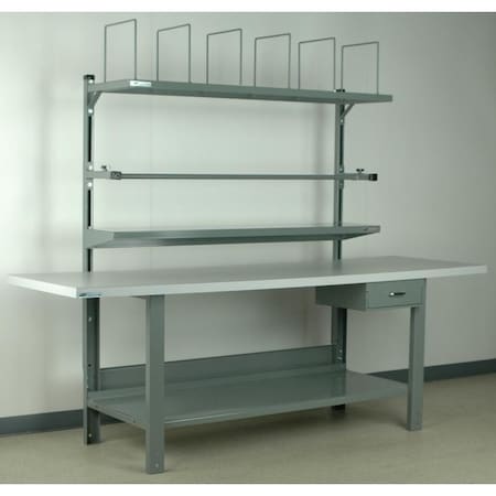 Stackbin Packing Work Bench, 96" W, 1000 lb. 4-8XPACK-8E