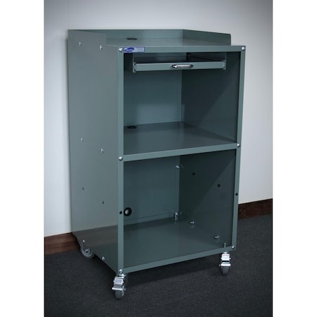 Stackbin Mobile Computer Cabinet (Open Bottom) 4-WSCO