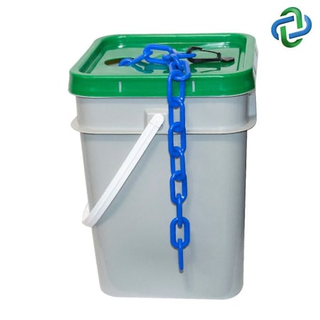 Mr. Chain Blue Plastic Chain Pail 3"(#10, 76 mm)x 80006-P