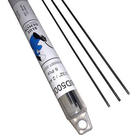 Blue Demon Alloy 5000T 3/32"X18" Tig Rod, 8Rods BD-5000T-094-POP