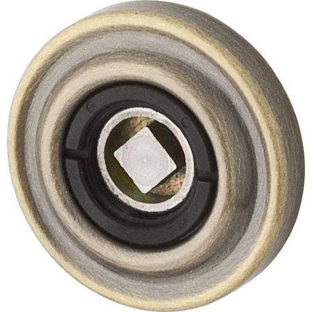 Baldwin Half Dummy Rosettes Antique Brass 5002.050.IDM