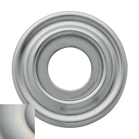 Baldwin Dummy Pair Rosettes Lifetime Satin Nickel 5002.056.FD