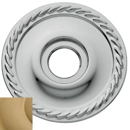 Baldwin Half Dummy Rosettes Vintage Brass 5004.033.IDM