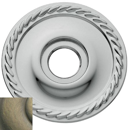 Baldwin Dummy Pair Rosettes Antique Brass 5004.050.FD